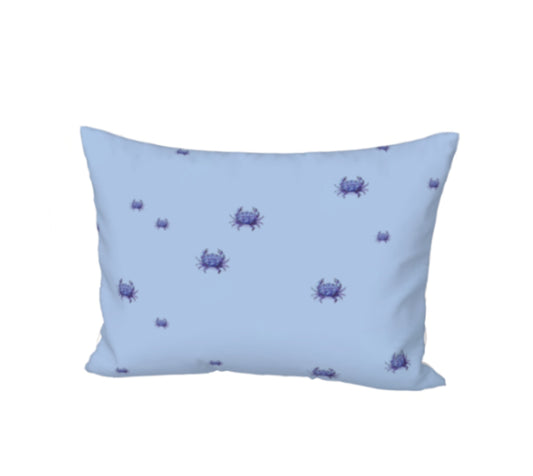 Crystal Crab Silk Pillow Sham