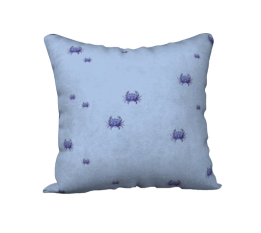 Crystal Crab Decorative Pillow Case