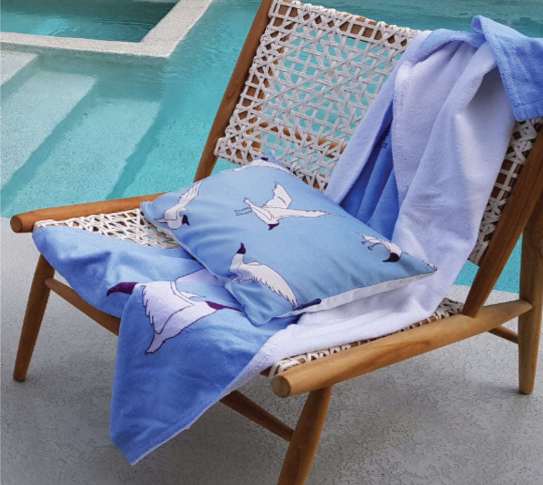 Seagulls Decorative Pillowcase