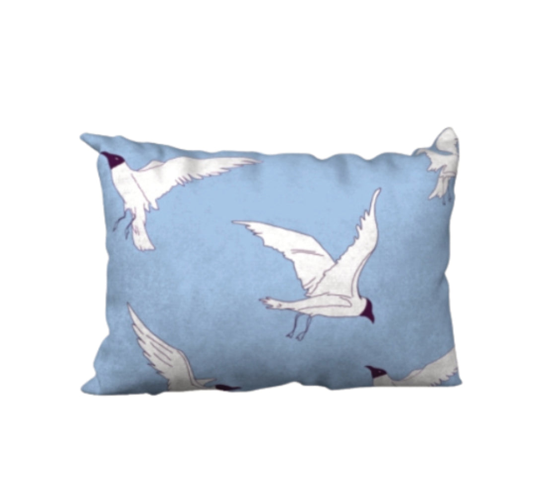 Seagulls Decorative Pillowcase