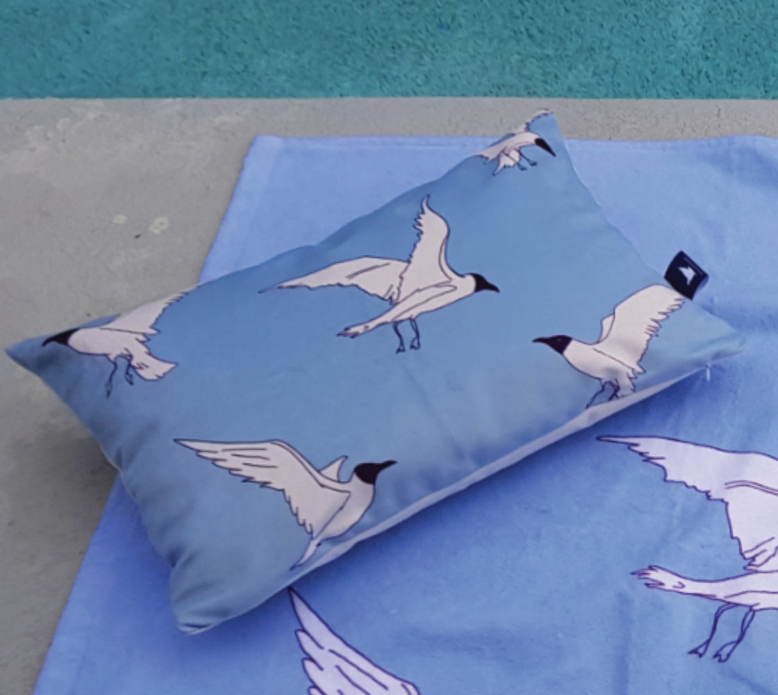 Seagulls Decorative Pillowcase