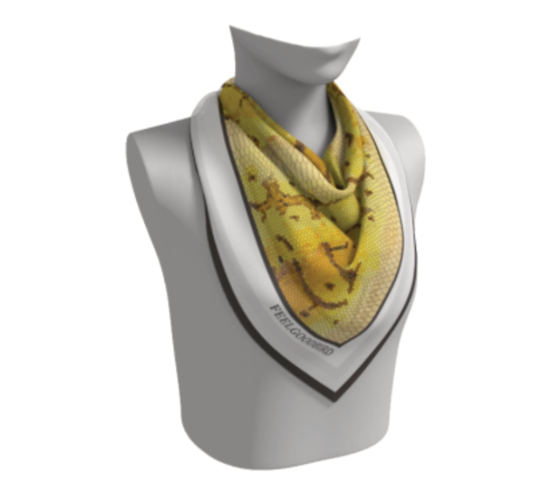 Lemonsnake Silk Scarf